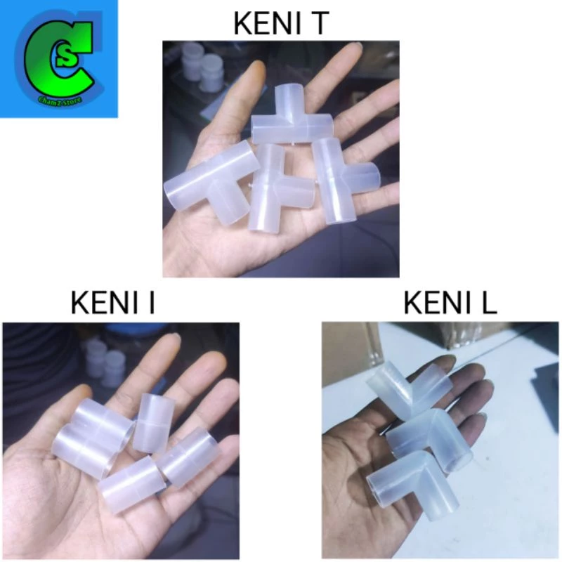 Keni pipa aquarium / Keni aquarium / Sambungan pipa aquarium L&amp;T&amp;I